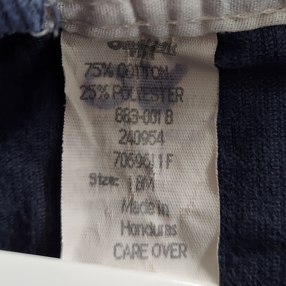 Vintage 90s OshKosh Baby B'gosh Corduroy Overalls 18 Mos - Picture 6 of 9